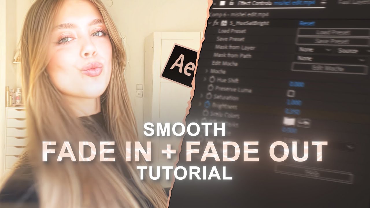 Плавное нарастание и затухание — урок по After Effects
