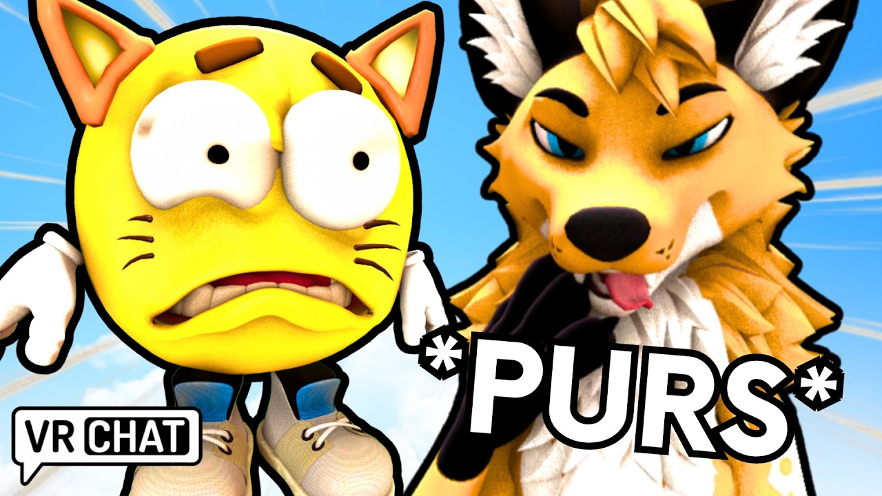 Blending in With Furries in VRCHAT