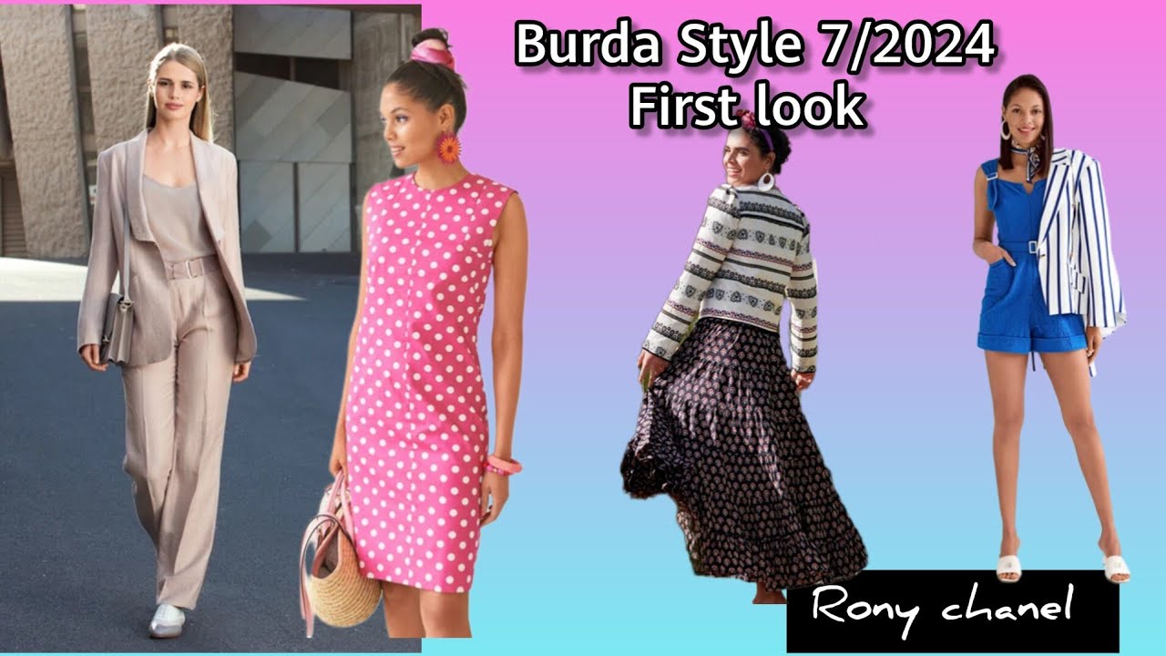 Burda Style 7/2024 First look 💖💗