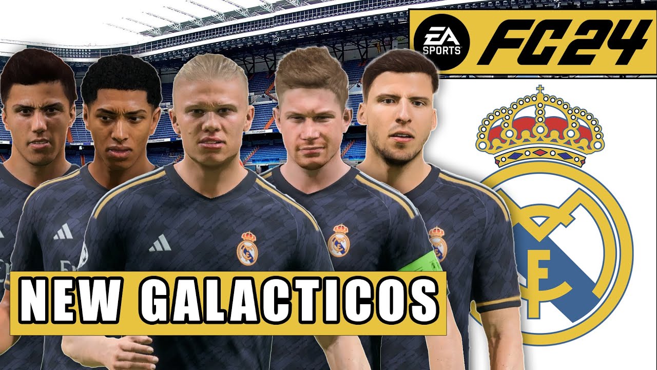 REBUILD REAL MADRID NEW LOS GALACTICOS TREBLE WINNER! | EA FC 24 INDONESIA