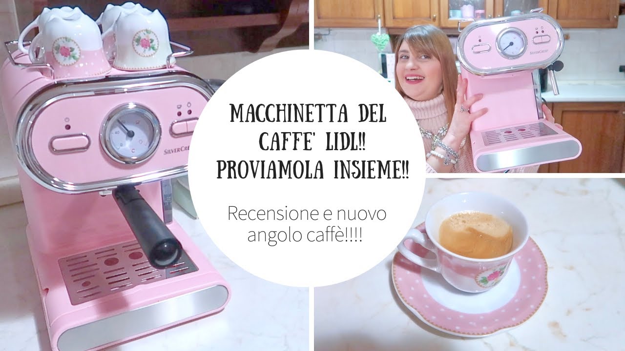 RECENSIONE MACCHINETTA CAFFE' LIDL!! NUOVO ANGOLO CAFFE!!