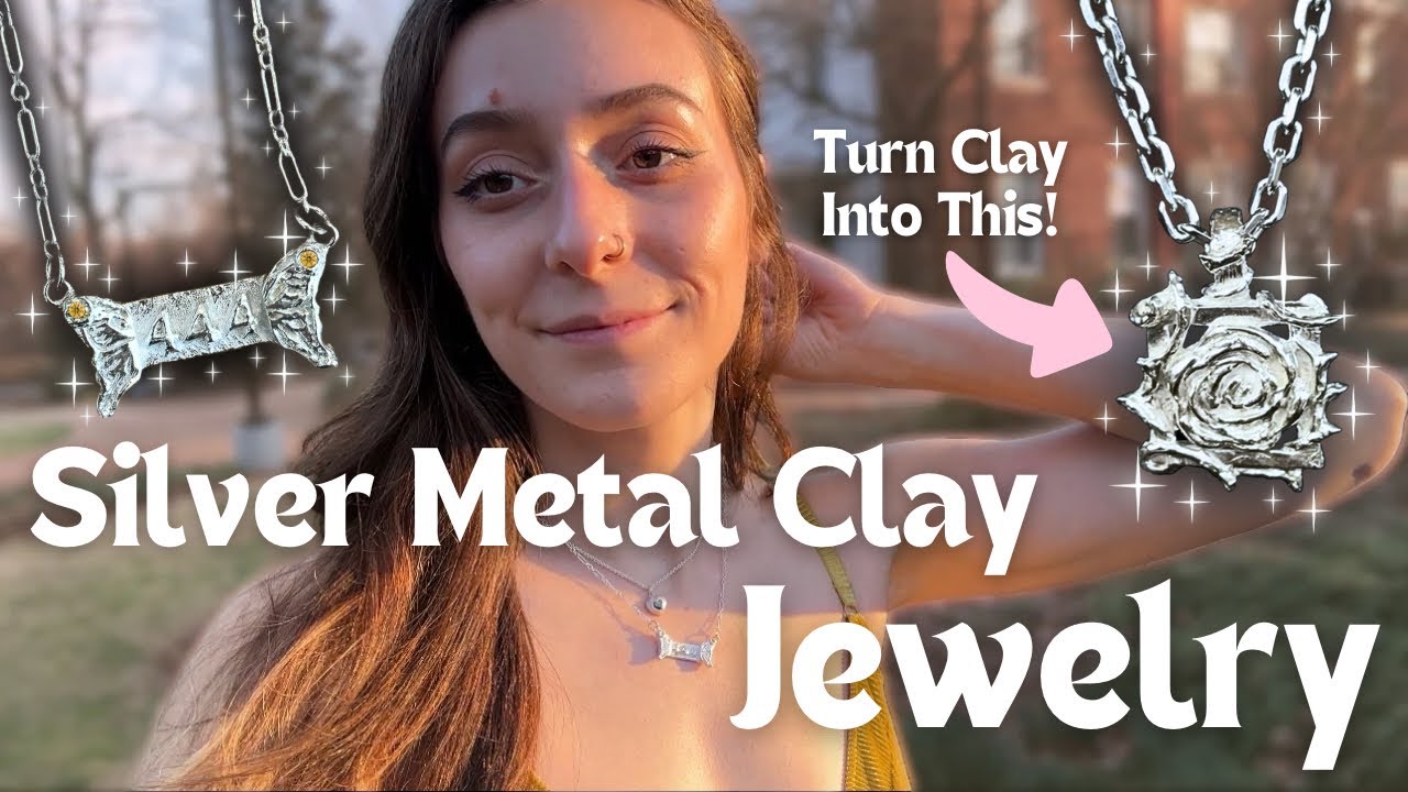 Turn CLAY into SILVER Jewelry… Silver Metal Clay is Magick! ✨