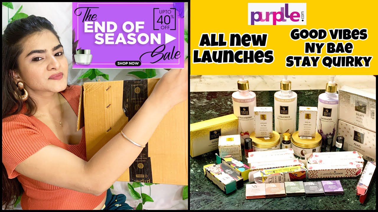 PURPLLE HAUL | ALL NEW LAUNCHES | Purplle haul 2020 | Huge Purplle Haul | Ria Das