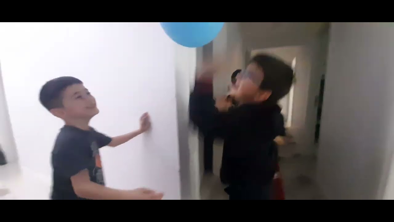 Balon düşürmemece yaptık ( kesinlikle düşürmedik)