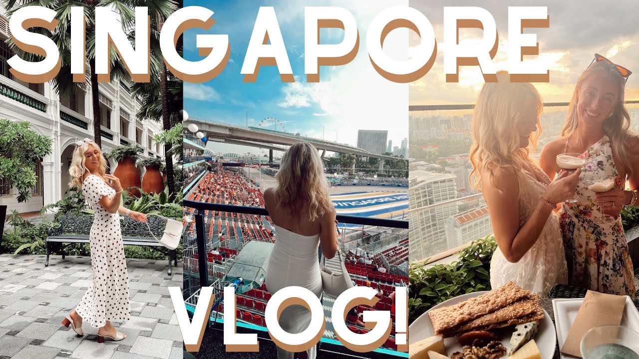 Singapore Travel Vlog! Things To Do, Best Food & F1 Singapore! Luxury Singapore GP Hospitality! Ad