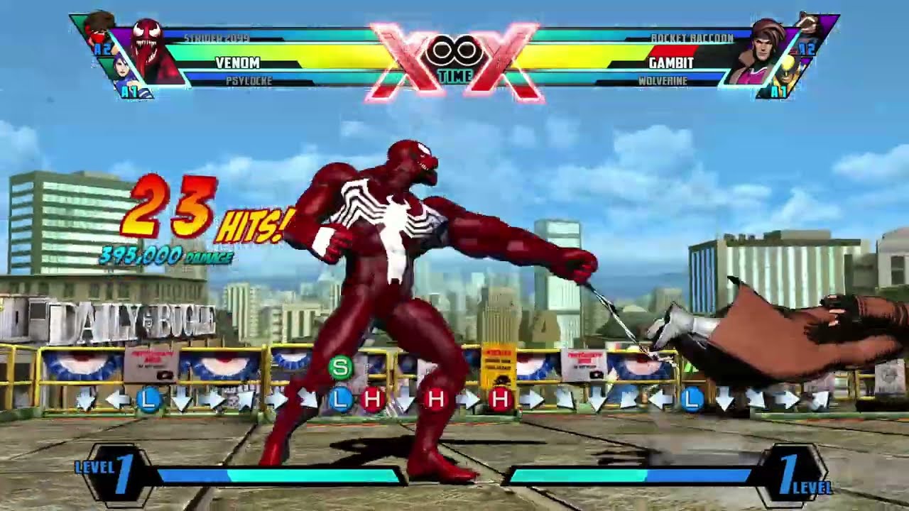 UMVC 3 CE - Venom Combos