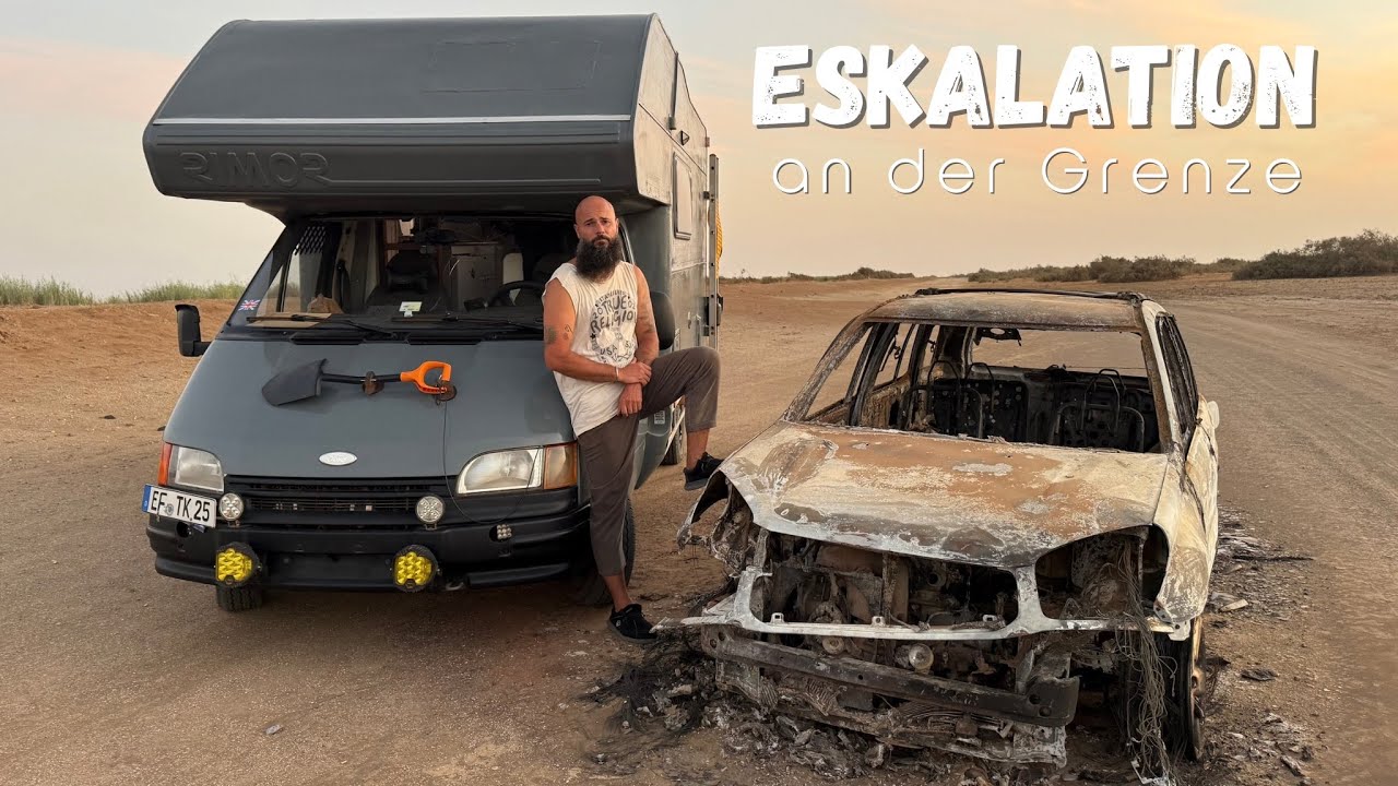 Mieses Ende f&uuml;r unsere Afrikareise - wir gehen auseinander. | Vanlife in Mauretanien 🇲🇷 & Marokko 🇲🇦
