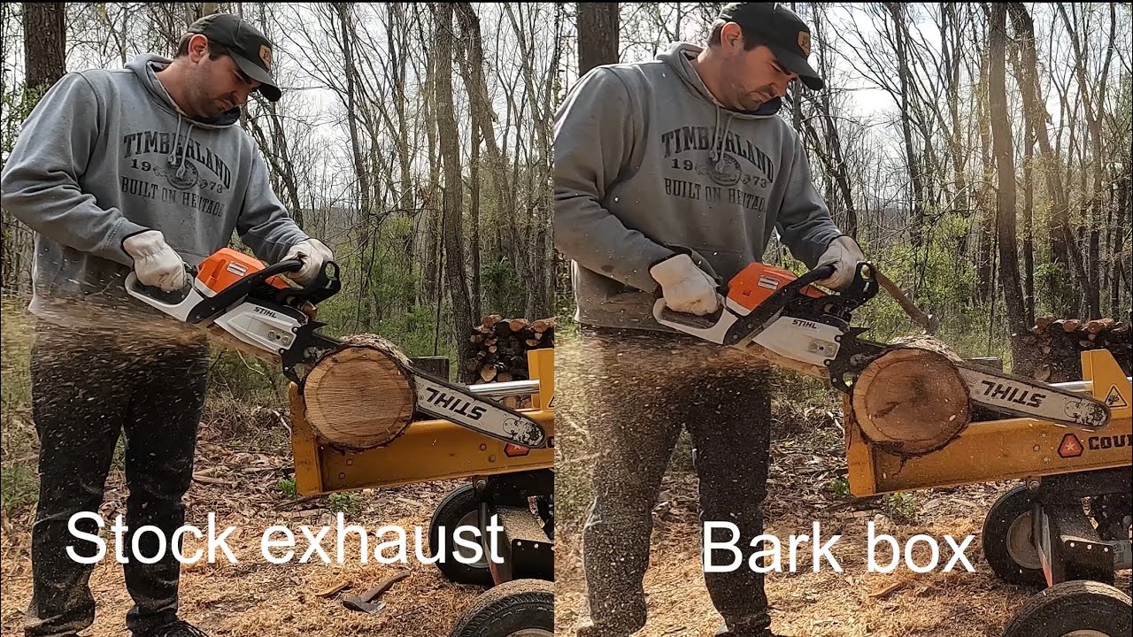 Действительно ли Bark Box что-то делает? | Stihl ms362c