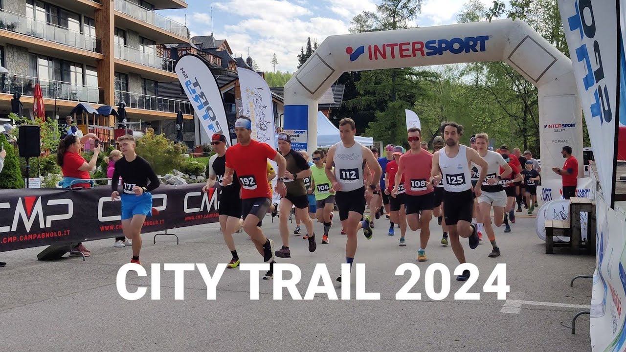 City Trail 2024 - 8,5 km beh v Starom Smokovci - Vysoké Tatry
