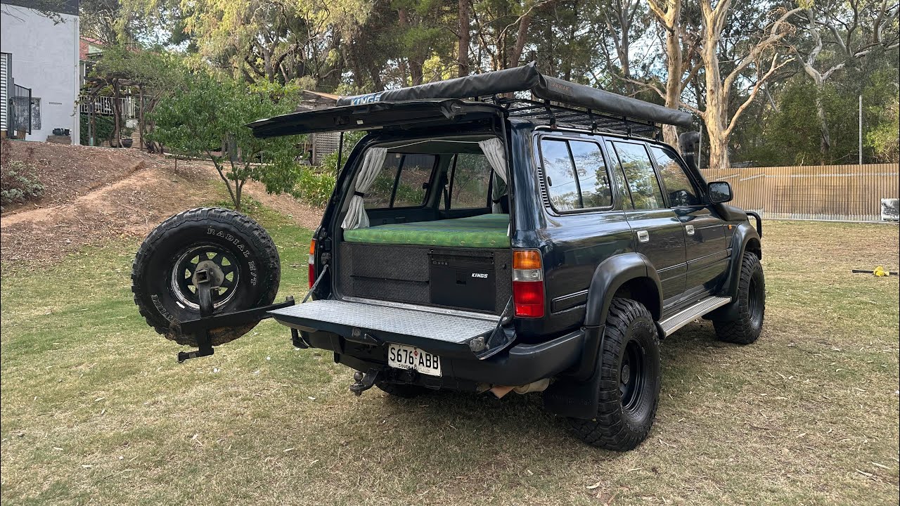 80 Series landcruiser DIY budget touring setup