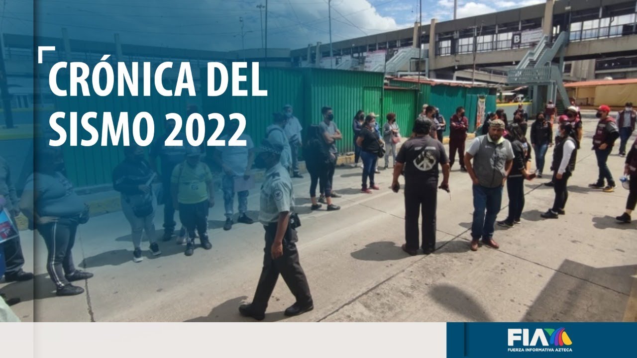 #Crónica del #sismo del 19 de septiembre de 2022