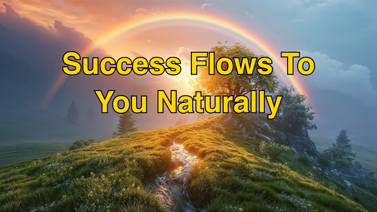 You Were Never Meant To Chase Success. It Was Always Meant To Flow To You.