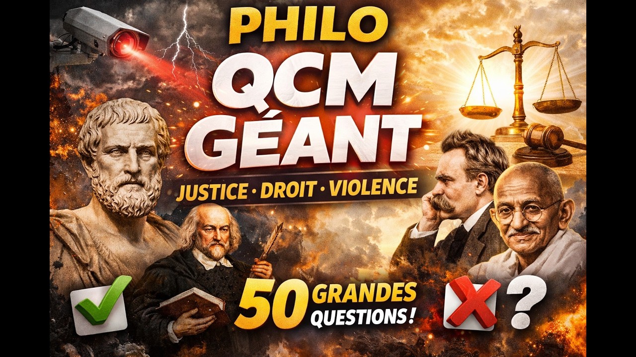 Justice, Droit, Force, Violence (50 questions)