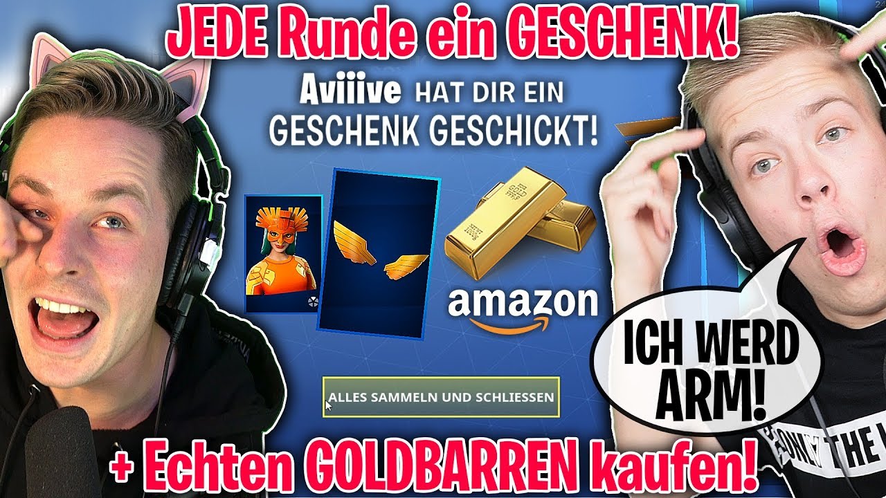 Jede RUNDE ein SKIN + GOLDBARREN kaufen! Wenn ich du wäre FORTNITE mit AVIVEHD