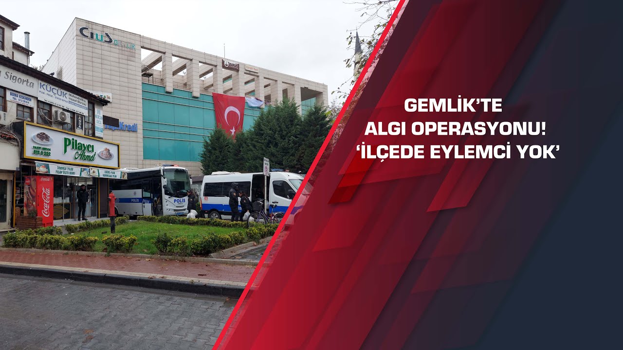 Gemlik'te yoğun g&uuml;venlik &ouml;nlemi