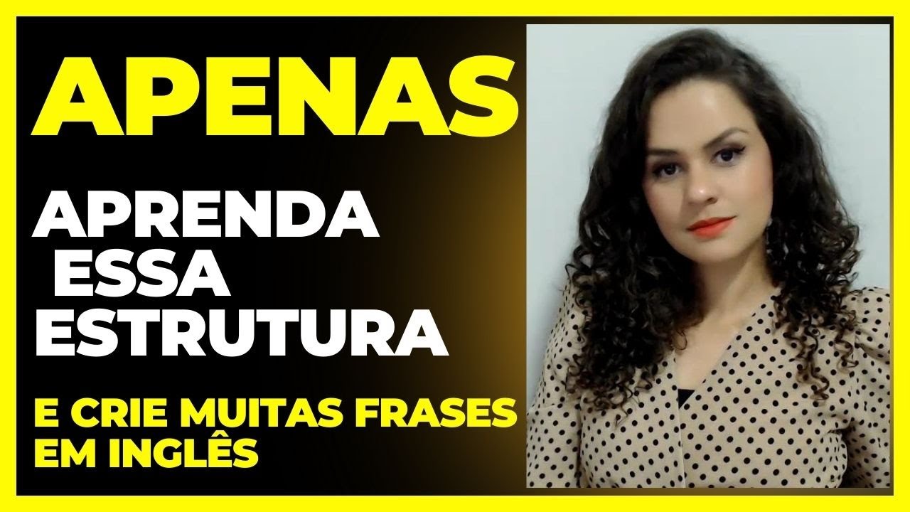 Apenas Memorize essa Estrutura para FALAR INGLÊS EM HORAS 📚Curso de Inglês 📚 Aulas de Inglês