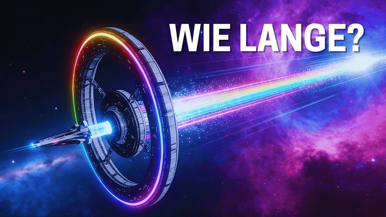 Wie lange würde es wirklich dauern, ein Lichtjahr zurückzulegen?