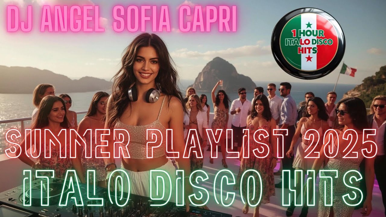 DJ Angels - Sofia Capri: 🇮🇹 CAPRI TRAVEL VLOG & ITALO DISCO SOUNDTRACK Vol 2 (1 Hour Full Mix 4K)