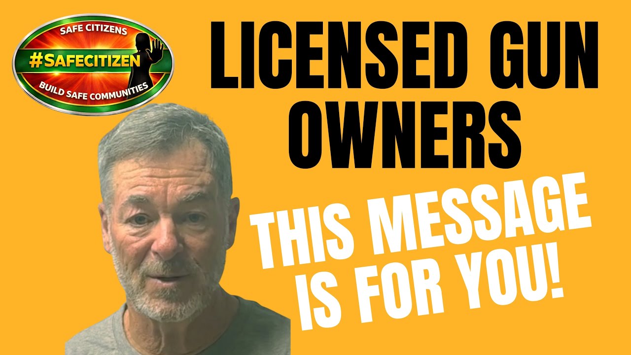 GUN OWNER - STEP UP TO THE PLATE!