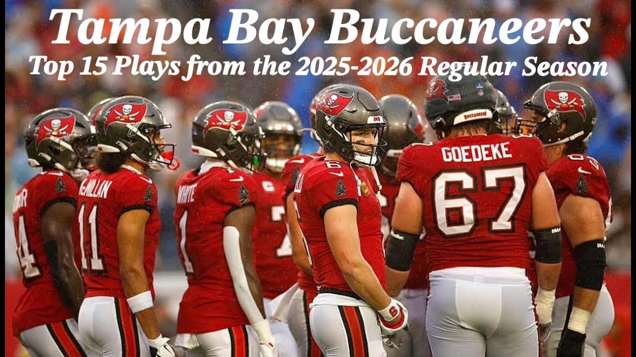 Tampa Bay Buccaneers | 2025-2026 TOP 15 PLAYS from the REGULAR SEASON