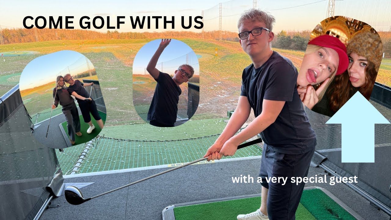 COME PLAY GOLF WITH US with a very special guest!!! (and of course we get McDonald’s ) 