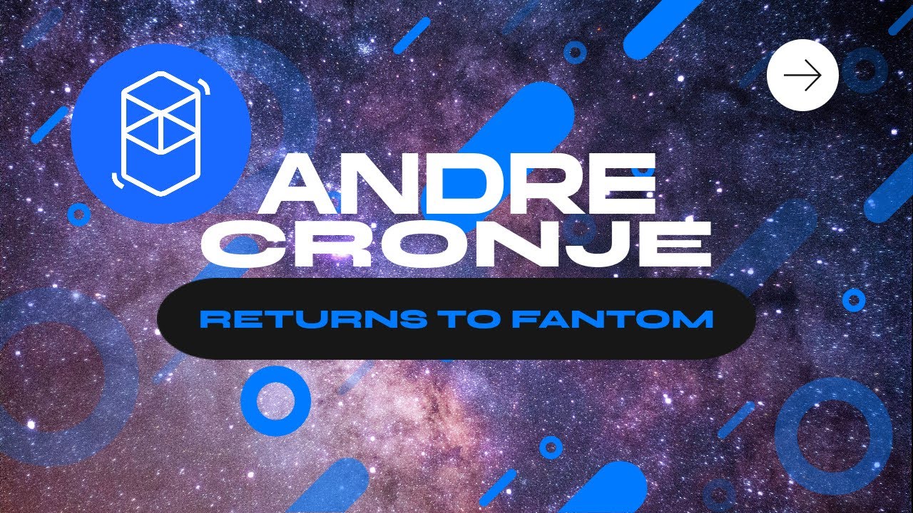 BREAKING NEWS! ANDRE CRONJE RETURNS TO FANTOM!