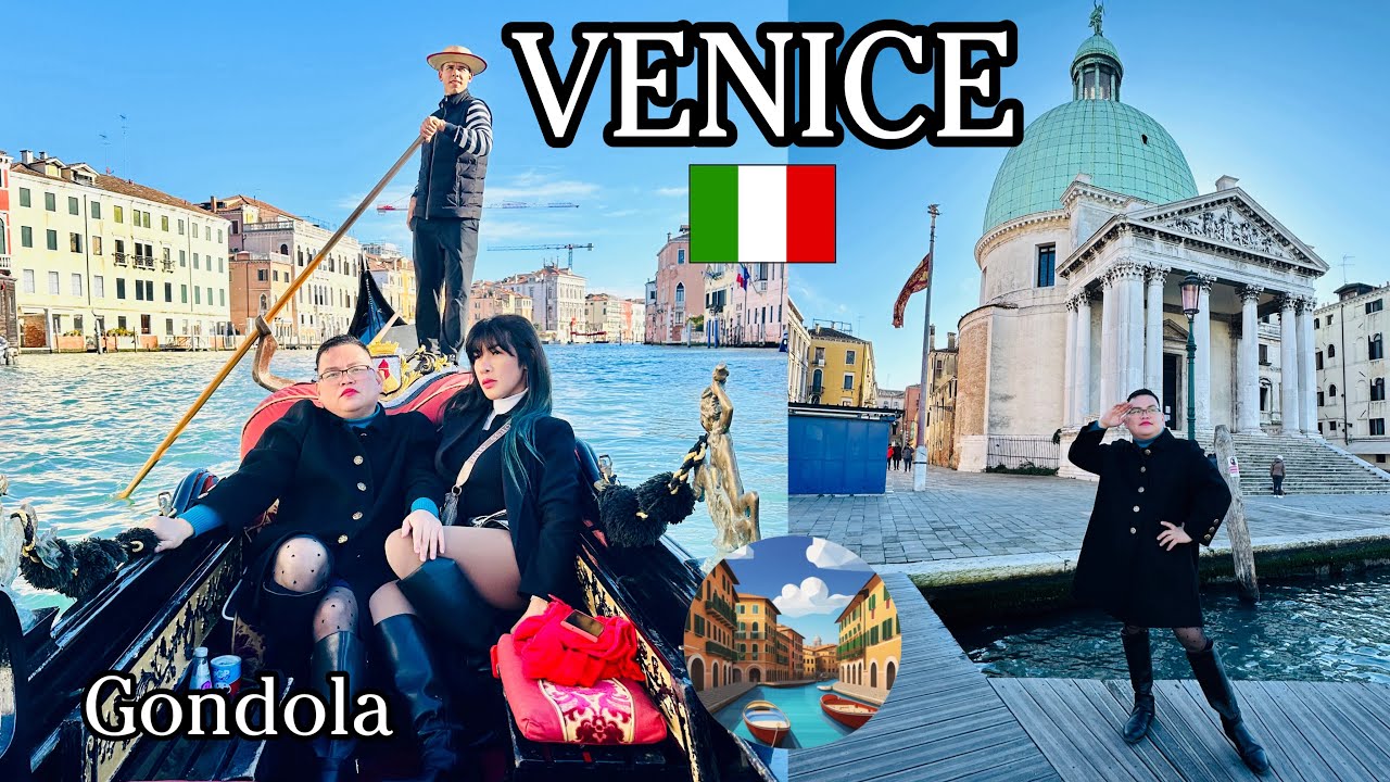 FIRT TIME SUMAKAY SA GONDOLA | VENICE ITALY 🇮🇹