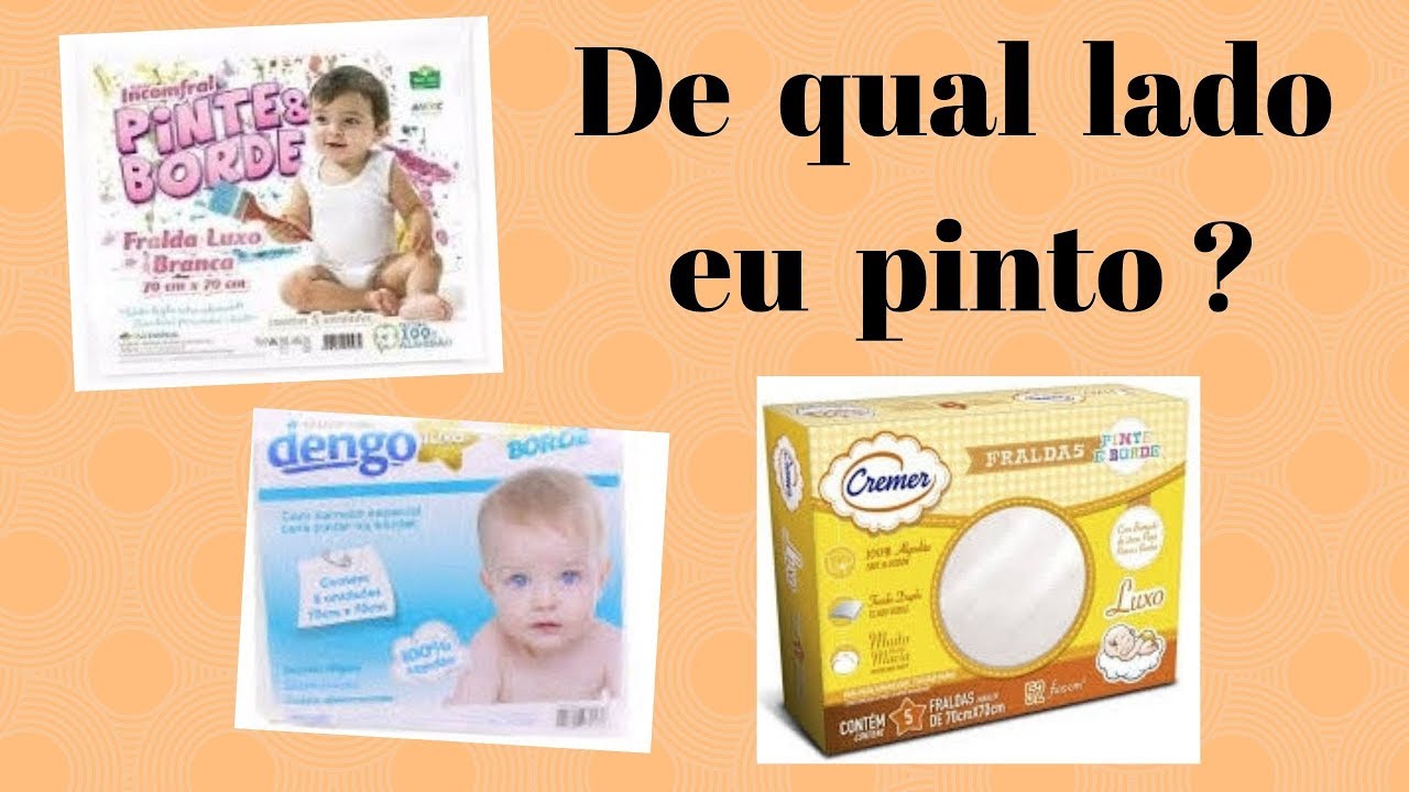 Qual o lado certo de pintar na fralda ? (Desenhos Crocantes)