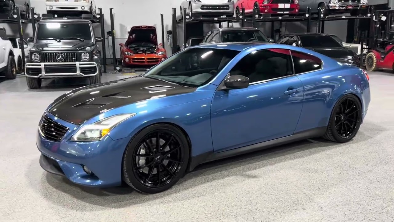 SUPERCHARGED 6-Speed! 2013 INFINITI G37S 6-Speed
