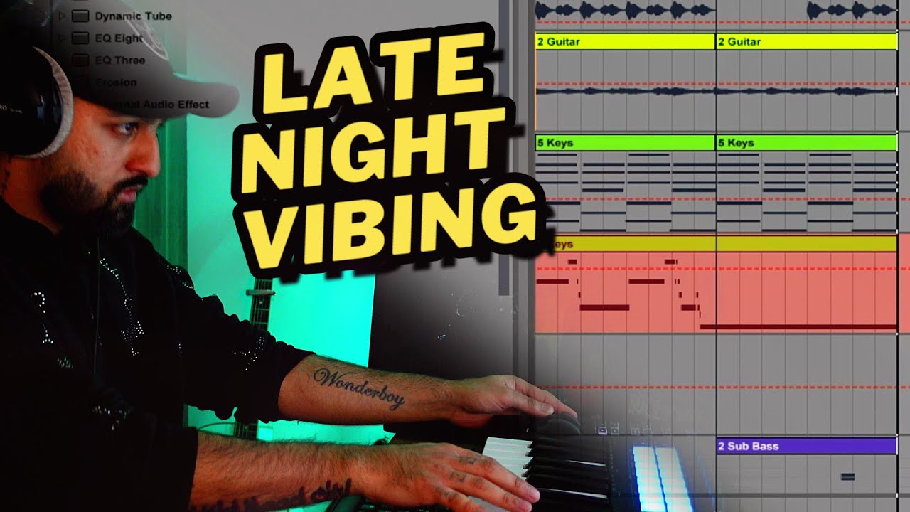 Making RnB Beats At Night | Ableton Cookup