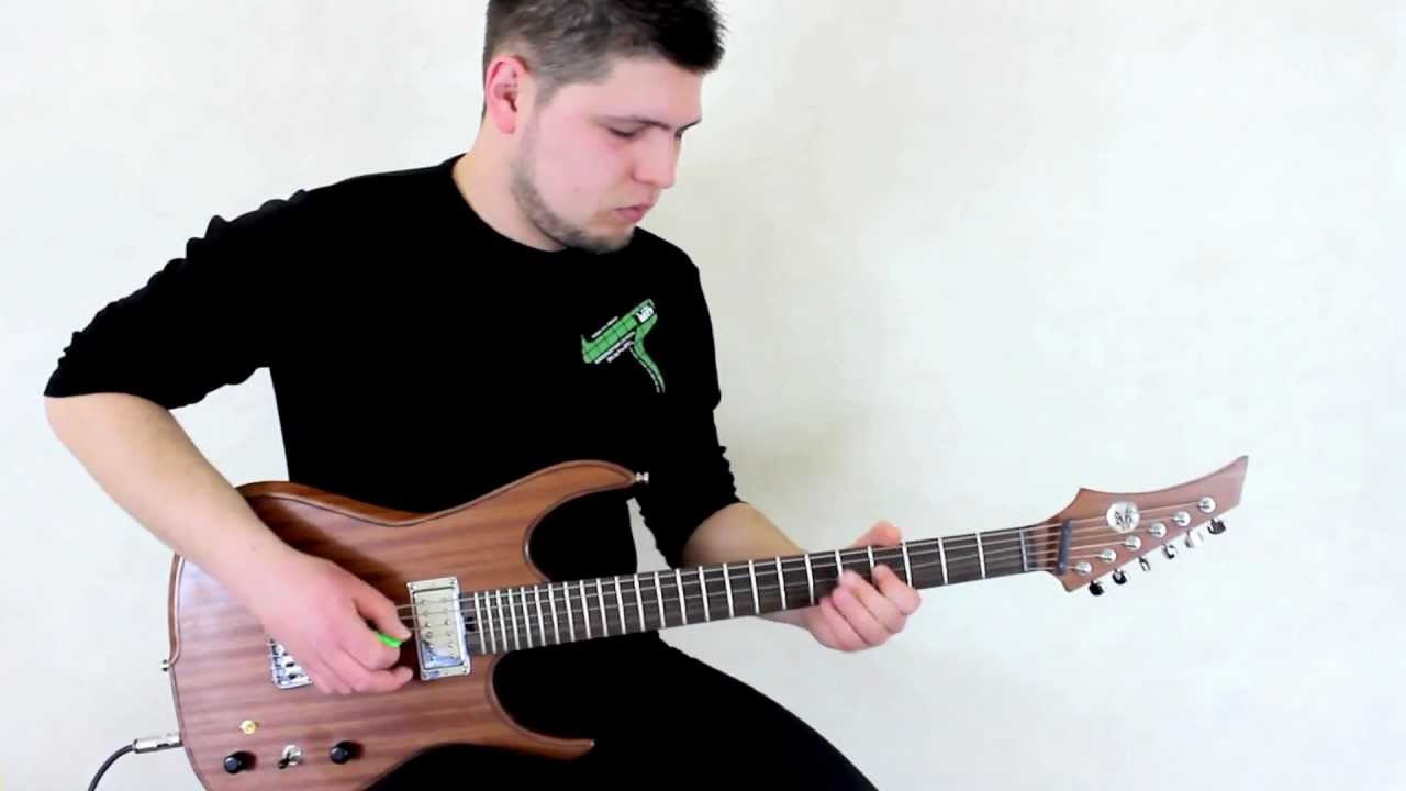 Hufschmid Helldunkel electric guitar :: Demo, Soundcheck (Modern Rock)
