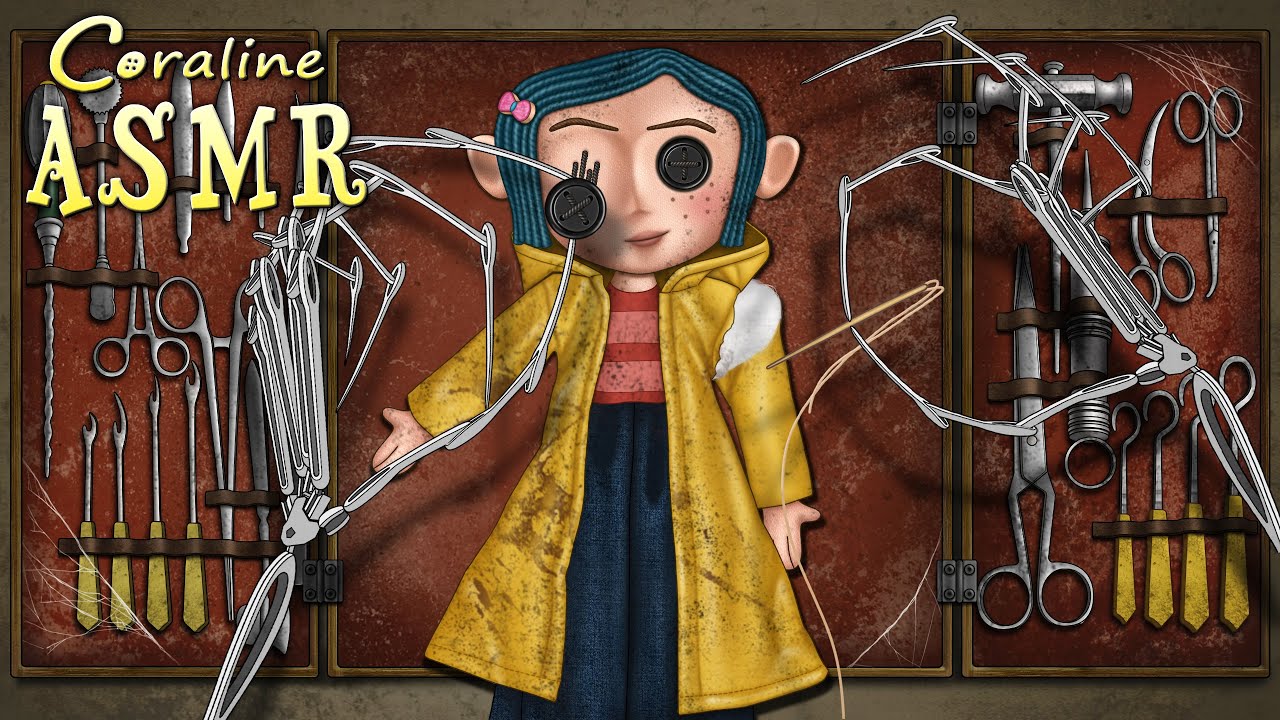 ASMR 코렐라인 오프닝 애니메이션 | 코렐라인 인형 수리하기 | 스톱모션 | 할로윈 특집 | Coraline Opening Animation | Stop Motion