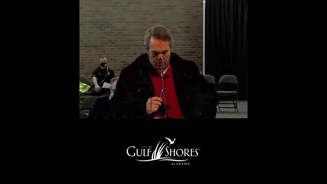 City of Gulf Shores City Council Meeting - January 11, 2021
