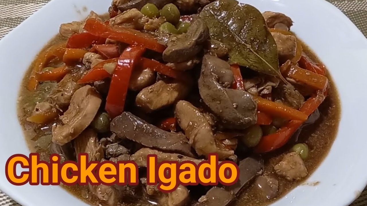 CHICKEN IGADO RECIPE PART 2
