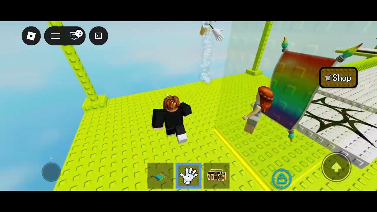 Gioco un obby (mini video)