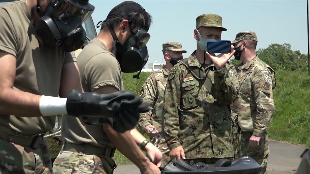 340th Chemical Company conducted a CBRN Demonstration