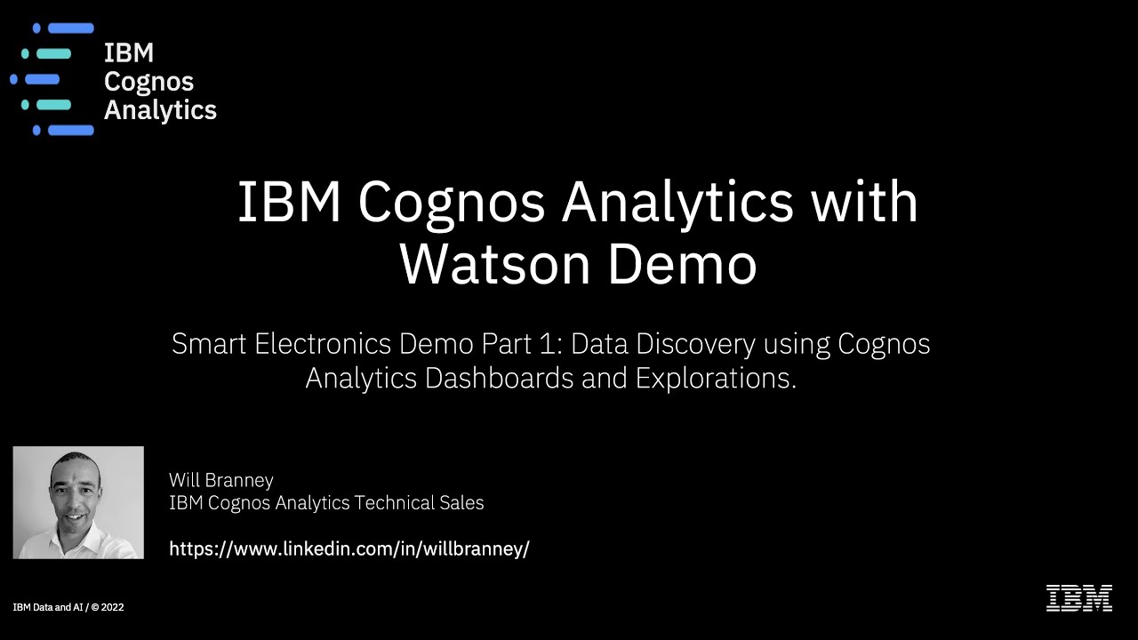 IBM Cognos Analytics with Watson 11.2.2 Demo