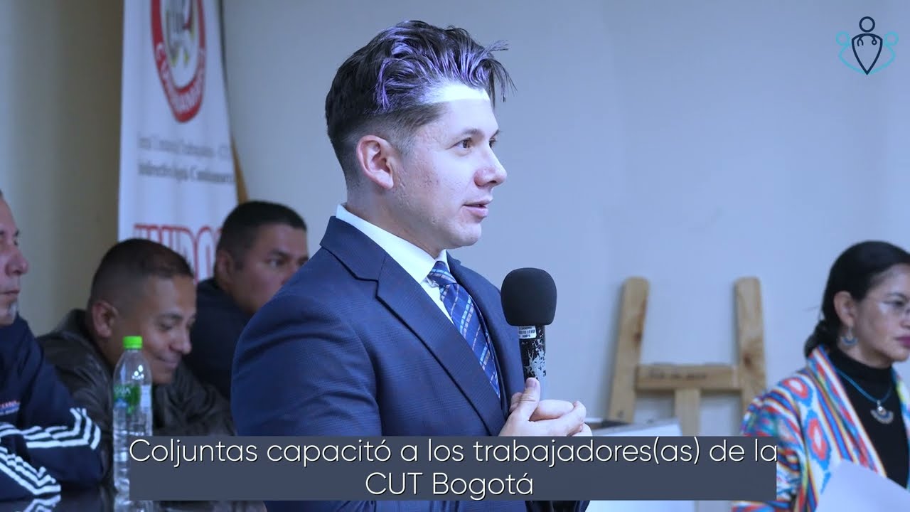Coljuntas capacit&oacute; a los miembros de la CUT Bogot&aacute;