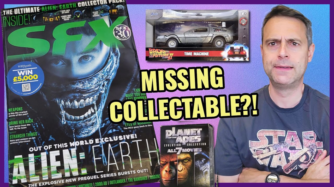 SFX Magazine SHOCK &ndash; Missing ALIEN:EARTH Collectable?! | Sci-Fi Pick-ups & HMV Sale Finds!
