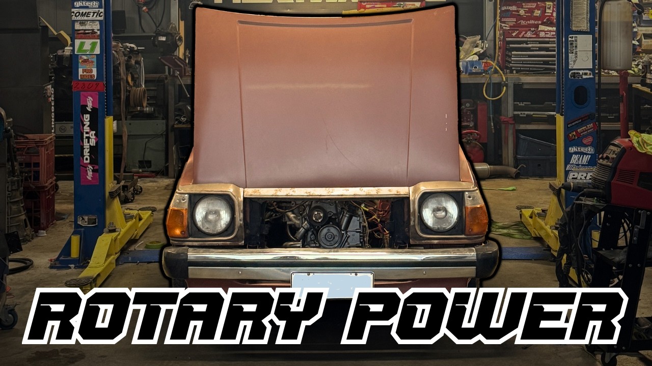 M&Oacute;J PIERWSZY ROTACYJNY?! Swap 13B w Mazdzie 323