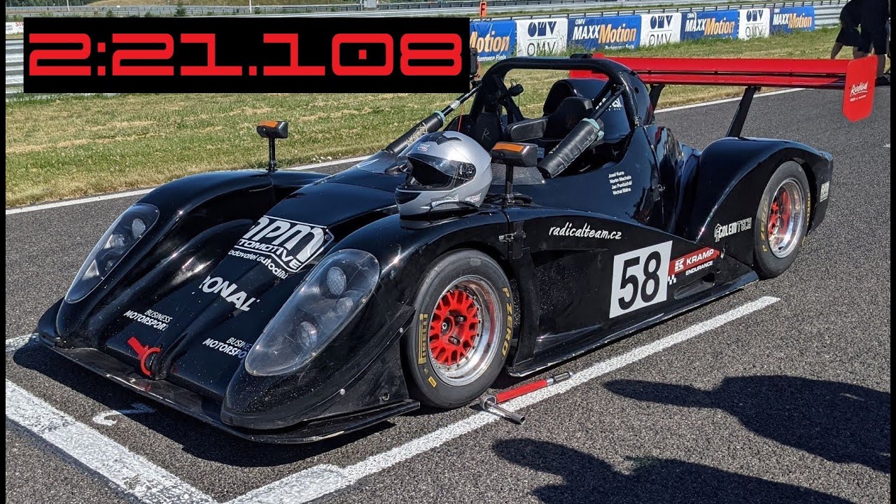 Radical SR4 @ Slovakiaring - 2:21.1 best lap
