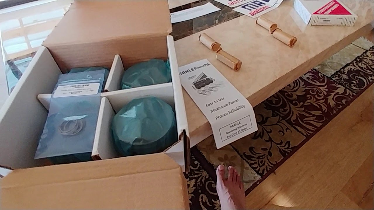 Mahle Gold Series H22 High Compression Piston Kit Unboxing