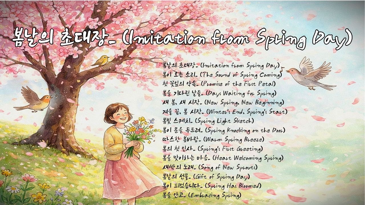 💝2026년 발라드 명곡 모음❄️봄날의 초대장_ (Invitation from Spring Day)