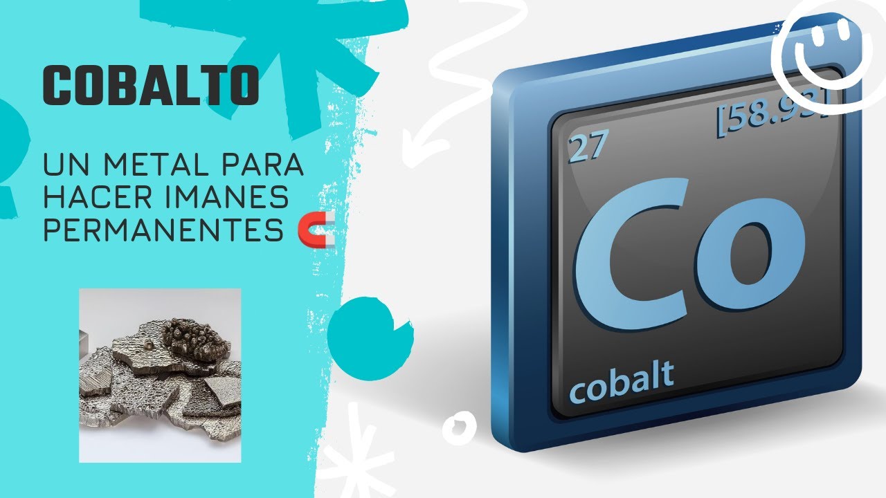 Cobalto | Un metal para hacer imanes permanentes 🧲