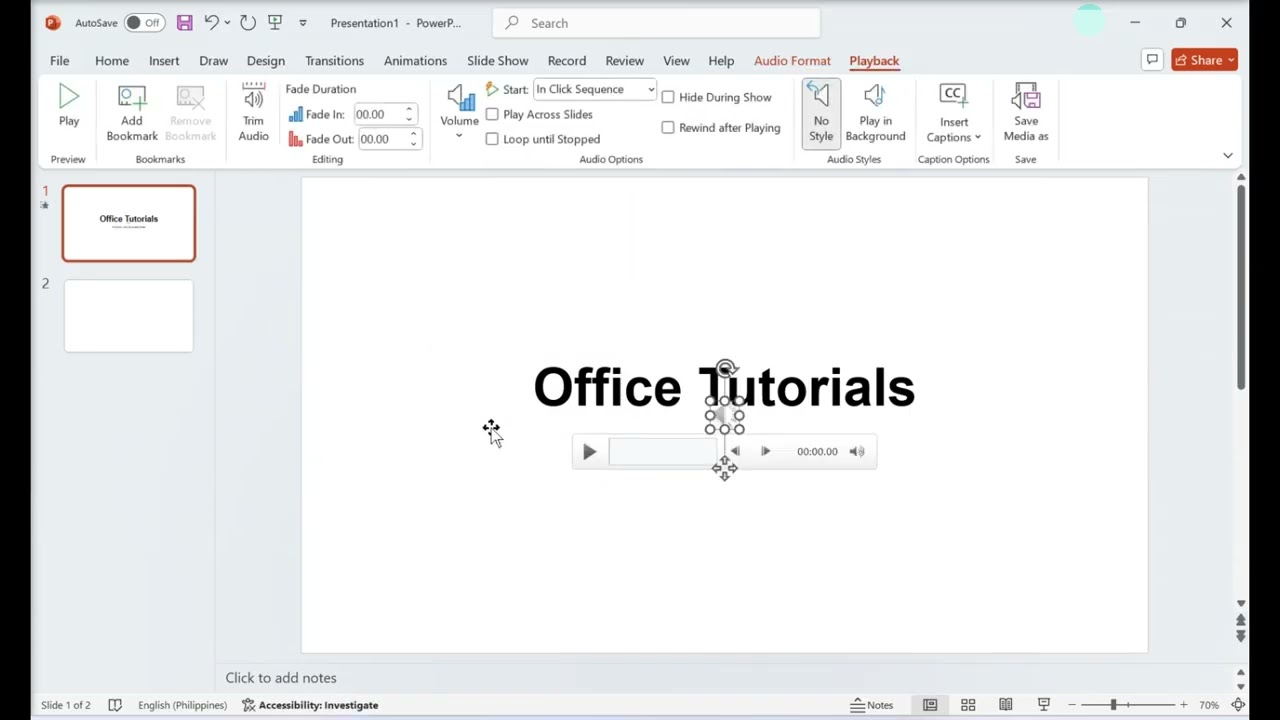 Как добавить музыку или аудио в слайды PowerPoint