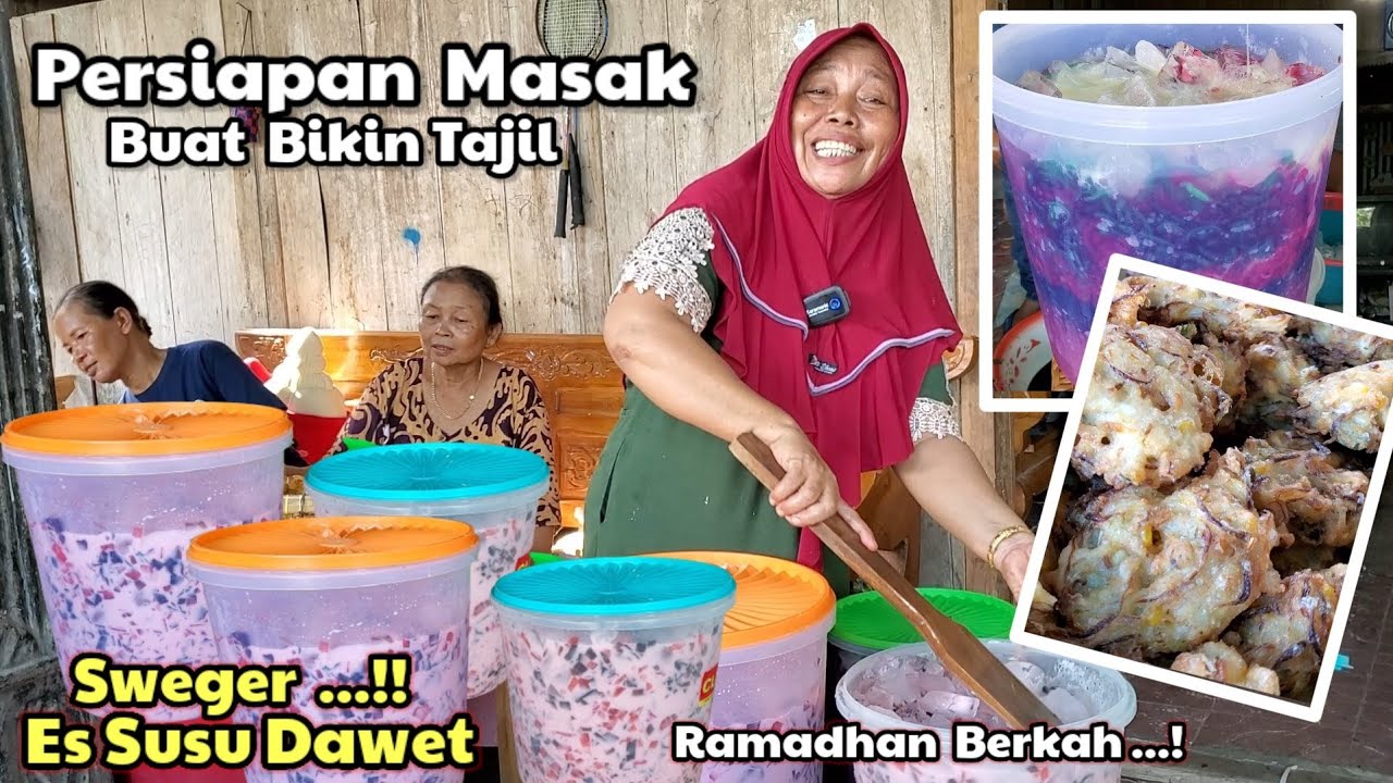 Es Dawet + Goregan ‼️ Persiapan Masak Buat Bagi-Bagi TakjiL