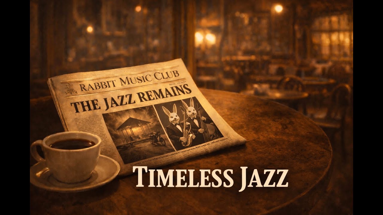 Vintage Jazz Lounge — Smooth Instrumental Session | Rabbit Music Club