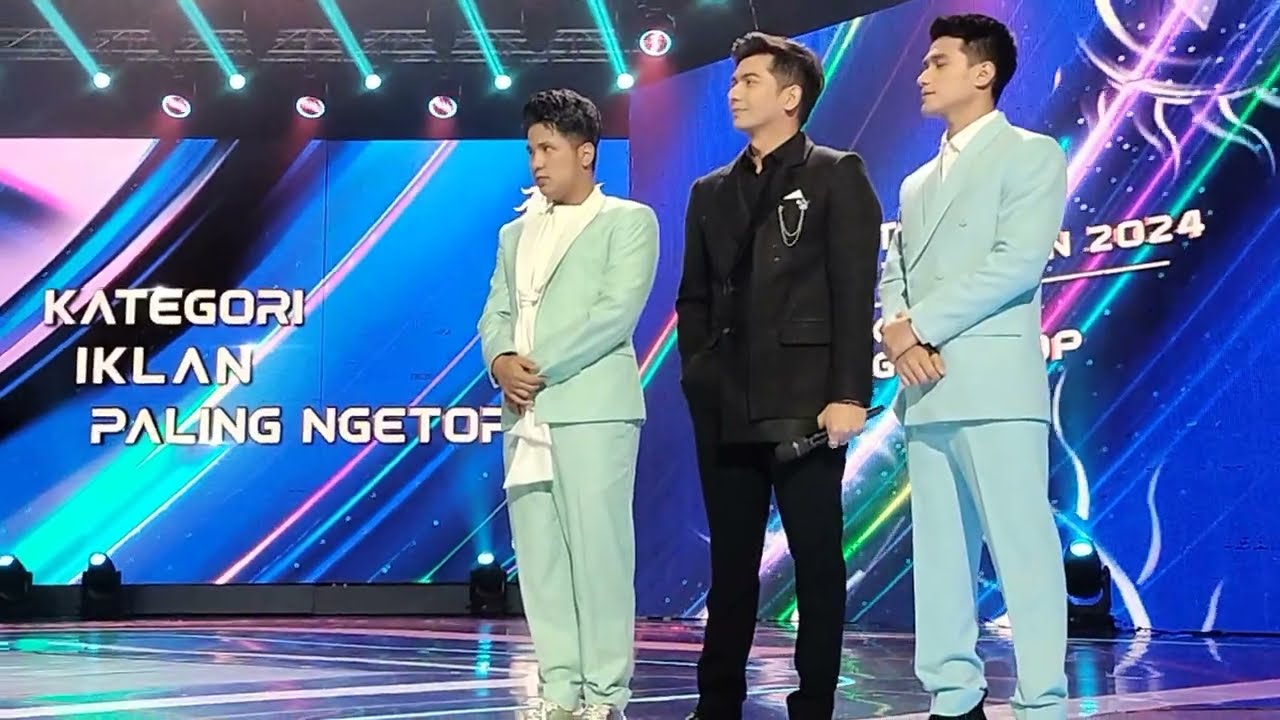 Jirayut bacain kategori INDOMIE raih penghargaan piala iklan paling ngetop