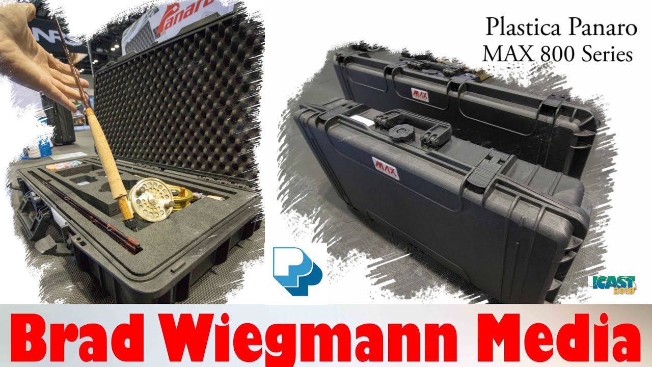 New Plastica Panaro MAX 800 Series waterproof case featuring Brad Wiegmann