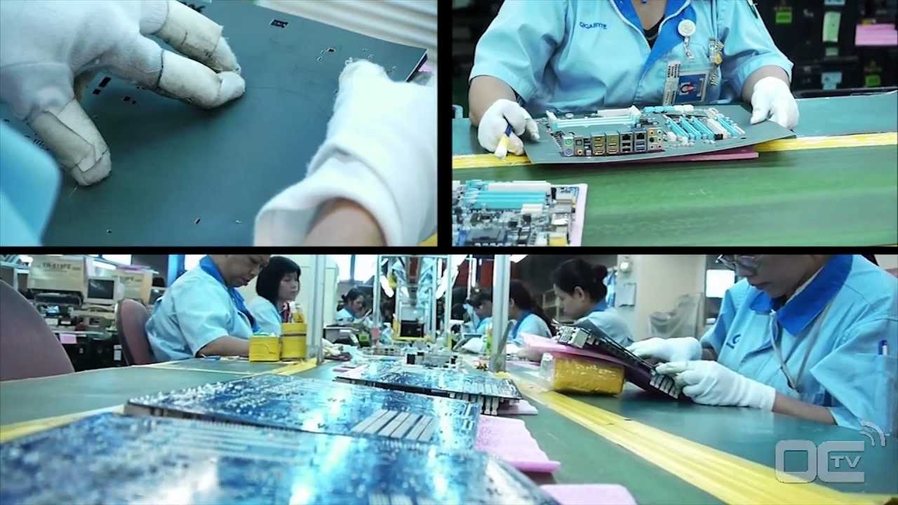 How to make a motherboard - a GIGABYTE Factory Tour - Remastered